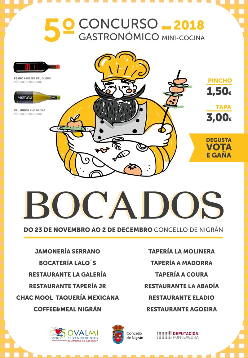 Cartel 5ª Edición concurso BOCADOS